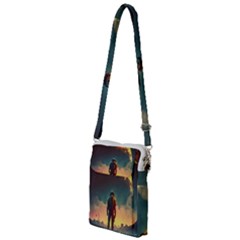 Leadership Alien Soldier Warrior Fantasy Multi Function Travel Bag by Ravend