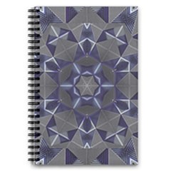 Kaleidoscope Geometric Pattern 5 5  X 8 5  Notebook by Ravend