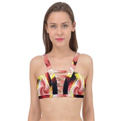 Fractalflowers Cage Up Bikini Top by Sparkle