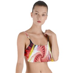 Fractalflowers Layered Top Bikini Top  by Sparkle