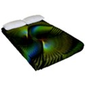 Digitalart  Waves Fitted Sheet (Queen Size) View2