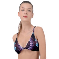 Digitalart Kaleidoscope Knot Up Bikini Top by Sparkle