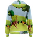 Mother And Daughter Yoga Art Celebrating Motherhood And Bond Between Mom And Daughter. Women s Pullover Hoodie View2