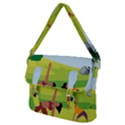 Mother And Daughter Yoga Art Celebrating Motherhood And Bond Between Mom And Daughter. Buckle Messenger Bag View2