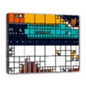 Abstract Statistics Rectangles Classification Canvas 14  x 11  (Stretched) View1