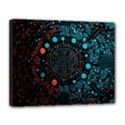Big Data Abstract Abstract Background Canvas 14  x 11  (Stretched) View1