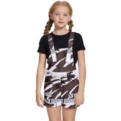 Palm Tree Design-01 (1) Kids  Short Overalls by thenyshirt