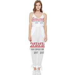 Blondie One Way Or Another 1978-01 Sleeveless Tie Ankle Chiffon Jumpsuit by thenyshirt