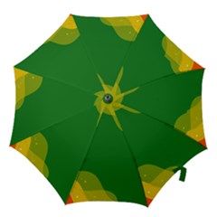 Background Pattern Texture Design Hook Handle Umbrellas (large) by Ravend