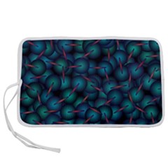 Background Abstract Textile Design Pen Storage Case (s) by Ravend