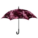 Flower Flora Decoration Pattern Drawing Leaves Hook Handle Umbrellas (Small) View3