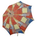 Art Abstract Rectangle Square Hook Handle Umbrellas (Medium) View2
