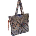 Church Ceiling Mural Architecture Drawstring Tote Bag View2