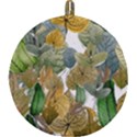 Sheet Autumn Color Drawing Round Trivet View2