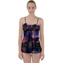 Lake Galaxy Stars Science Fiction Babydoll Tankini Set View1