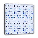 Blue Circle Pattern Mini Canvas 8  x 8  (Stretched) View1