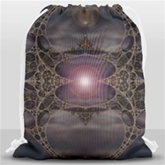 Fantasy Science Fiction Portal Drawstring Bag (large) by Uceng