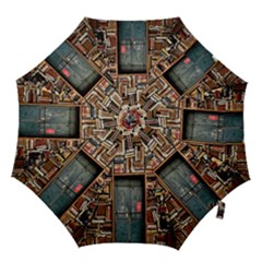 Books Hook Handle Umbrellas (large) by artworkshop