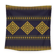 Abstract Antique Architecture Art Artistic Artwork Square Tapestry (large) by Ravend