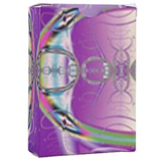 Abstract Colorful Art Pattern Design Fractal Playing Cards Single Design (rectangle) With Custom Box by Ravend