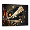 Space Futuristic Technology Digital Ai Generated Canvas 20  x 16  (Stretched) View1