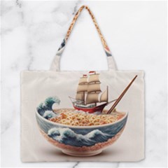 Ai Generated Noodles Pirate Chinese Food Food Zipper Medium Tote Bag by danenraven