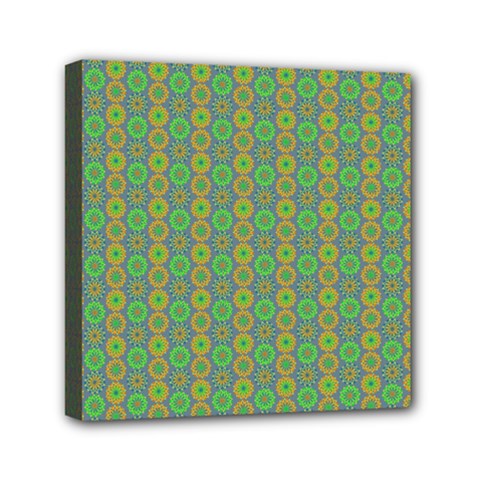 Geometry Mini Canvas 6  X 6  (stretched) by Sparkle
