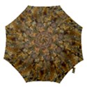 Rusty Orange Abstract Surface Hook Handle Umbrellas (Medium) View1