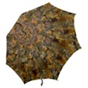 Rusty Orange Abstract Surface Hook Handle Umbrellas (Medium) View2