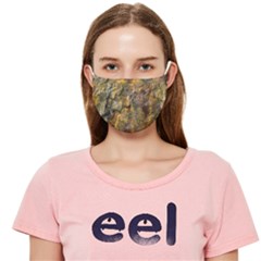 Rusty Orange Abstract Surface Cloth Face Mask (adult) by dflcprintsclothing