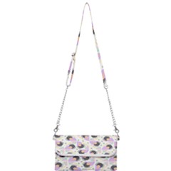 Pattern Pastel Drawing Art Mini Crossbody Handbag by Ravend