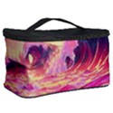 Ai Generated Waves Ocean Sea Tsunami Nautical Red Yellow Cosmetic Storage View2