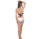 Circuit Board Circuits Mother Board Computer Chip Cross Front Halter Bikini Top View2