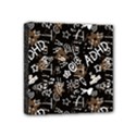 Background Pattern Graphic Beautiful Wallpaper Mini Canvas 4  x 4  (Stretched) View1