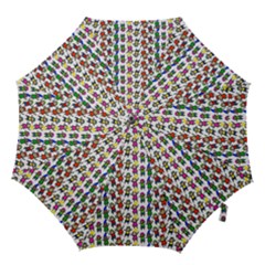 Stickman Kids Doodle Paper Children Group Hook Handle Umbrellas (small) by Ravend
