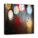 Rain on window Mini Canvas 8  x 8  (Stretched) View1