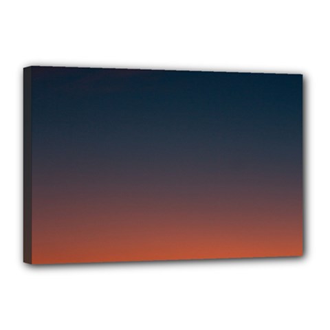 Sky Gradient Canvas 18  X 12  (stretched) by artworkshop