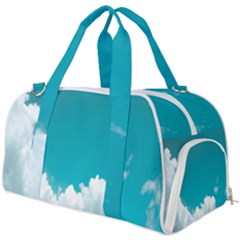 Clouds Hd Wallpaper Burner Gym Duffel Bag by artworkshop
