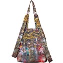 Water Droplets Center Zip Backpack View2