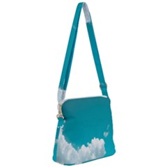 Clouds Hd Wallpaper Zipper Messenger Bag by artworkshop
