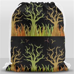 Background Decor Backdrop Design Art Decorative Drawstring Bag (large) by Ravend