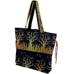 Background Decor Backdrop Design Art Decorative Drawstring Tote Bag by Ravend