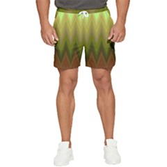 Zig Zag Chevron Classic Pattern Men s Runner Shorts by Celenk
