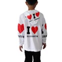 I love Elizabeth  Kids  Hooded Windbreaker View2