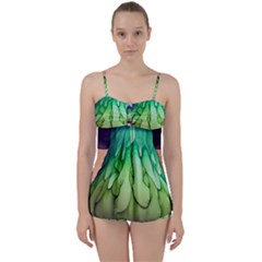 A Light Fantasy Babydoll Tankini Set by GardenOfOphir