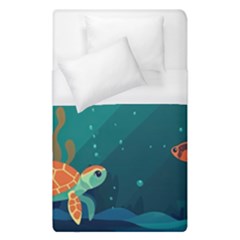 Ai Generated Ocean Sea Fish Aquatic Water Nature 5 Duvet Cover (single Size) by Pakemis