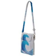 Wave Tsunami Tidal Wave Ocean Sea Water Multi Function Travel Bag by Pakemis