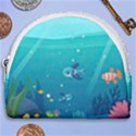Ai Generated Ocean Sea Fish Aquatic Water Nature 2 Horseshoe Style Canvas Pouch View1