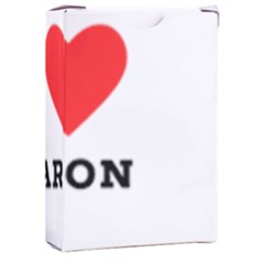 I Love Sharon Playing Cards Single Design (rectangle) With Custom Box by ilovewhateva