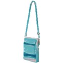 Ai Generated Ocean Waves Sea Water Anime Multi Function Travel Bag View1